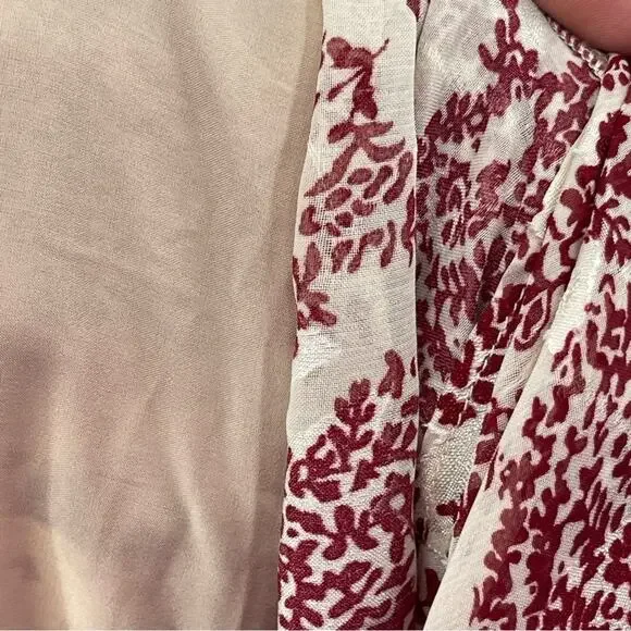 Revolve Elliatt Iridescent Sheath V-Neck Puff Sleeve Cocktail Dress Size Small - Picture 12 of 16